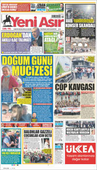 Portada de Yeni Asır (Turkey)