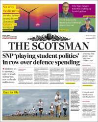 Portada de The Scotsman (United Kingdom)