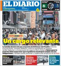 Portada de El Diario NY (USA)