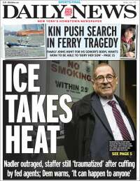 Portada de Daily News - New York (USA)
