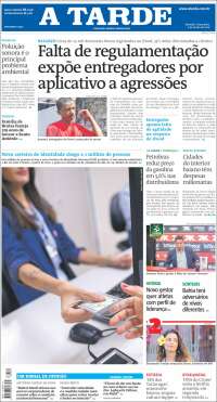 Portada de Diário A Tarde (Brasil)