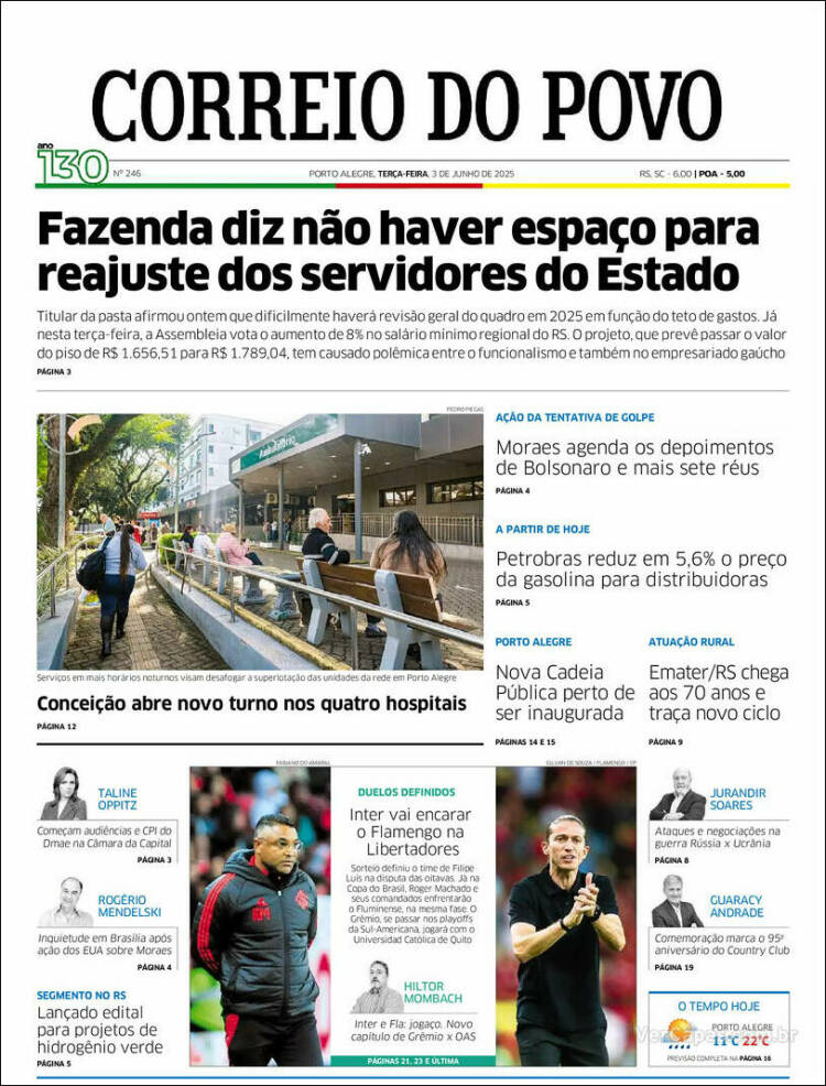 Portada de Correio Do Povo (Brasil)