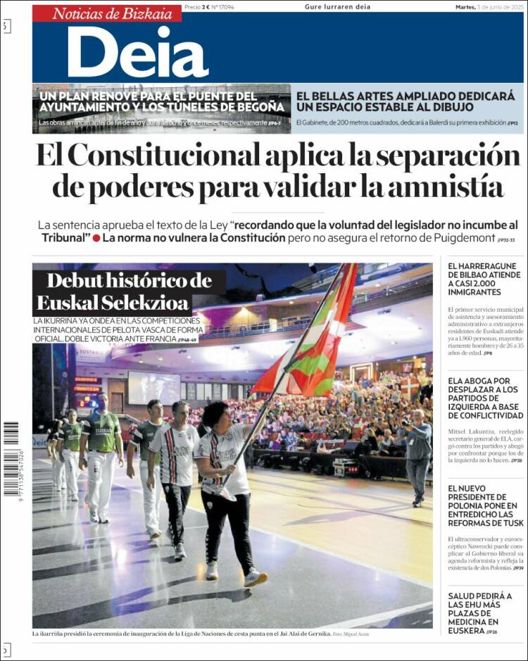 Portada de Deia (Spain)