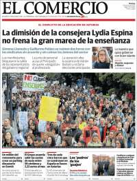 Portada de El Comercio - Gijón (Spain)