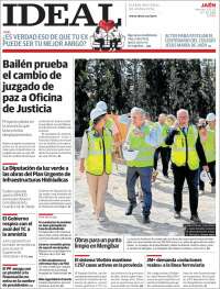 Portada de El Ideal de Jaén (Spain)
