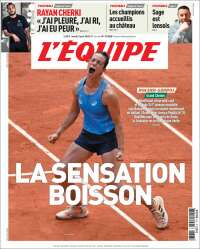 Portada de L'Equipe (France)