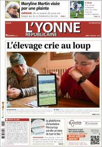 Portada de L'Yonne-Républicaine (Francia)
