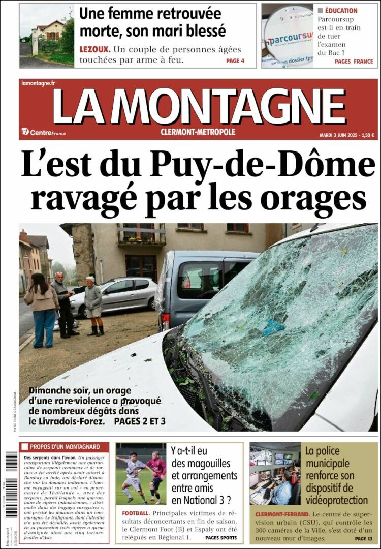 Portada de La Montagne (France)