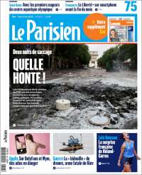 Portada de Le Parisien (Francia)