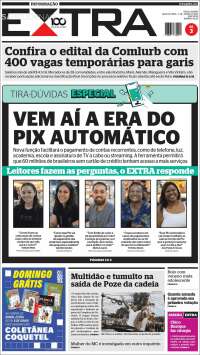 Portada de Extra (Brasil)