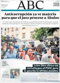 Portada de ABC (España)