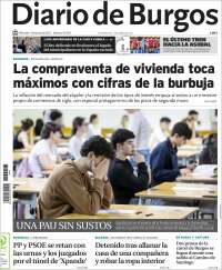 Portada de Diario de Burgos (Spain)