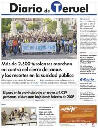 Portada de Diario de Teruel (Spain)