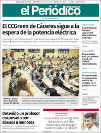 Portada de El Periódico de Extremadura (Spain)