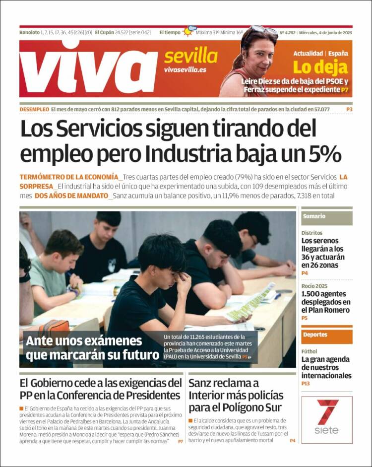 Portada de Viva Sevilla (Espagne)