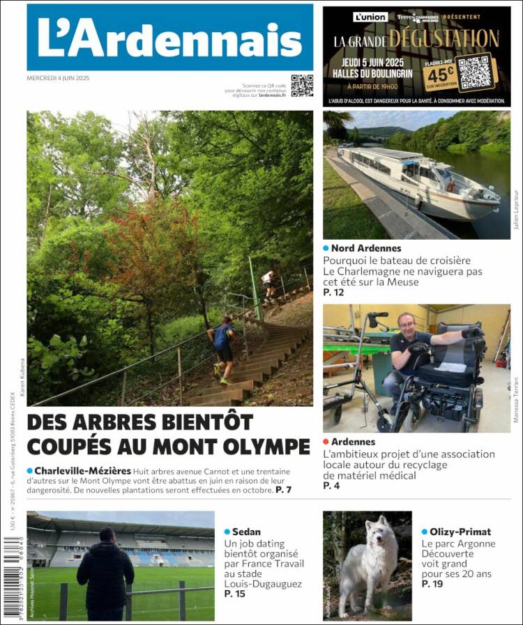 Portada de L'Ardenais (France)
