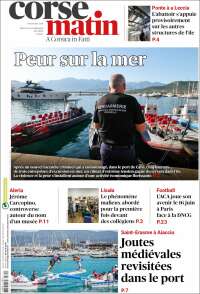 Portada de Corse-Matin (France)