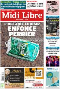 Portada de Midi Libre (France)