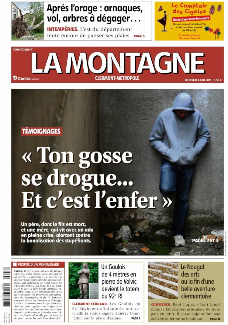 Portada de La Montagne (France)