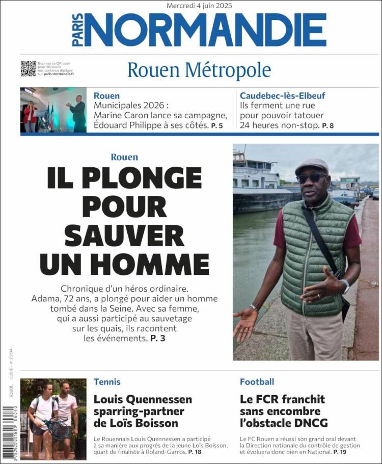 Portada de Paris Normandie (France)