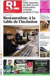 Portada de Le Republicain Lorrain (France)