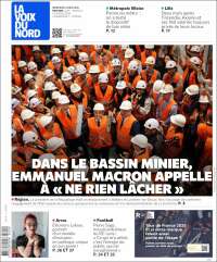 Portada de La Voix du Nord (France)