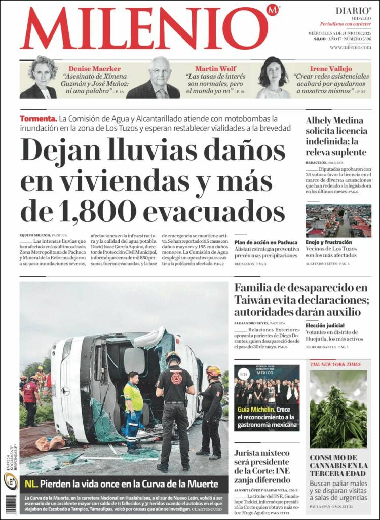 Portada de Milenio de Hidalgo (Mexico)