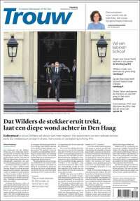 Portada de Trouw (Netherlands)