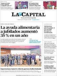 Portada de La Capital - Rosario (Argentina)