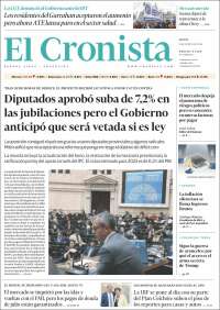 Portada de El Cronista Comercial (Argentina)