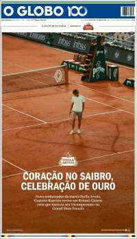 Portada de O Globo (Brasil)