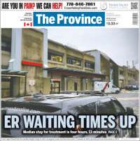 Portada de The Province (Canada)
