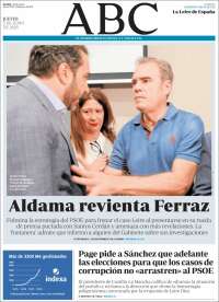 Portada de ABC - Sevilla (Spain)