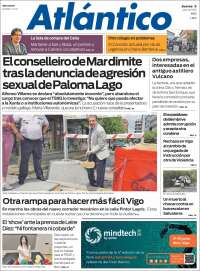 Portada de Atlántico Diario (Spain)