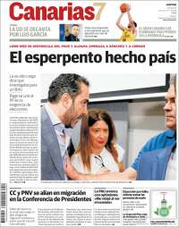 Portada de Canarias 7 (Spain)