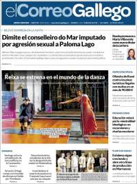 Portada de El Correo Gallego (Spain)
