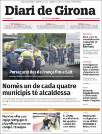Portada de Diari de Girona (Spain)