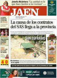 Portada de Diario Jaén (Spain)