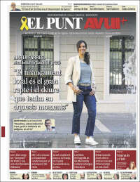 Portada de El Punt Avui (Spain)
