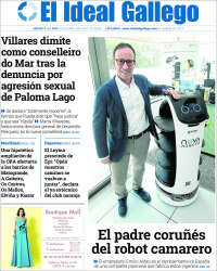 Portada de El Ideal Gallego (Spain)