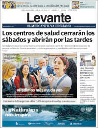 Portada de Levante (Spain)