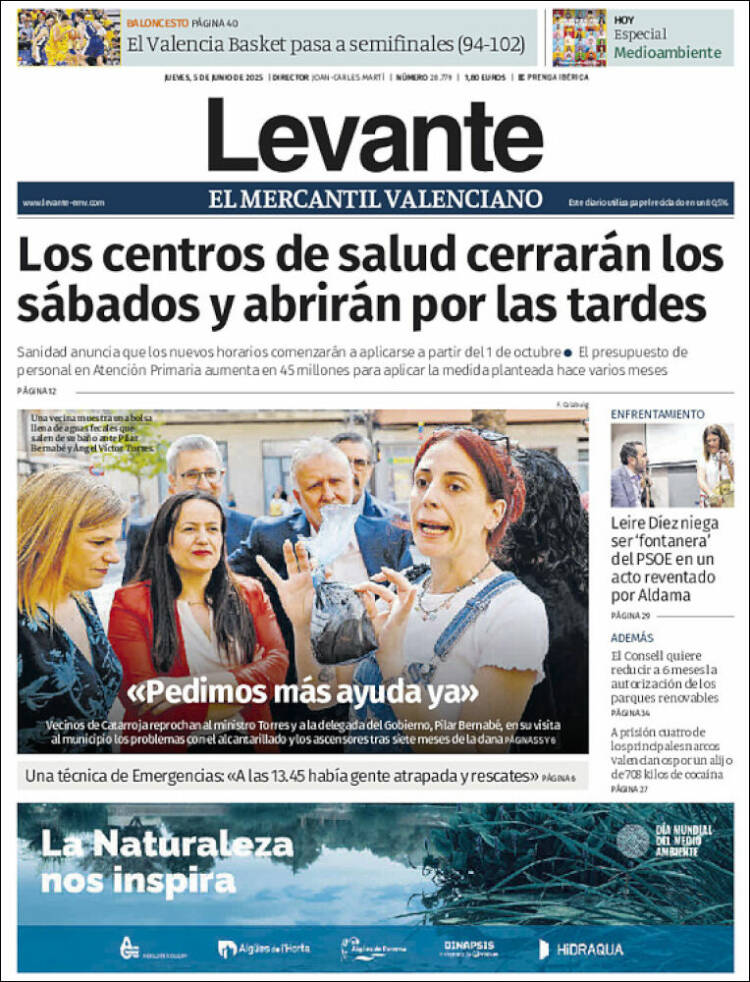 Portada de Levante (Espagne)