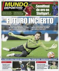 Portada de Mundo Deportivo Gipuzkoa (Spain)