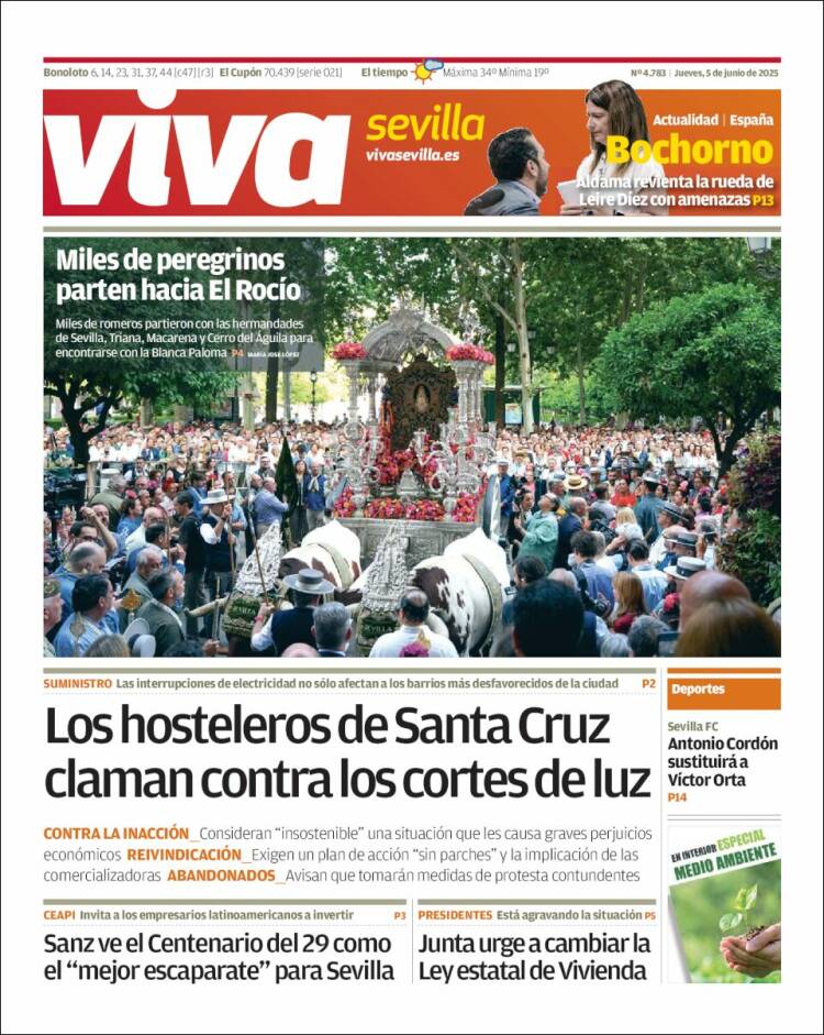 Portada de Viva Sevilla (Spain)