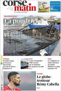 Portada de Corse-Matin (France)