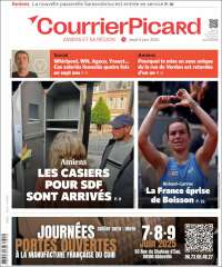 Portada de Courrier Picard (France)