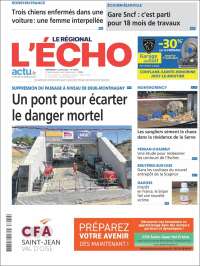 Portada de L'Echo de la Haute-Vienne (France)