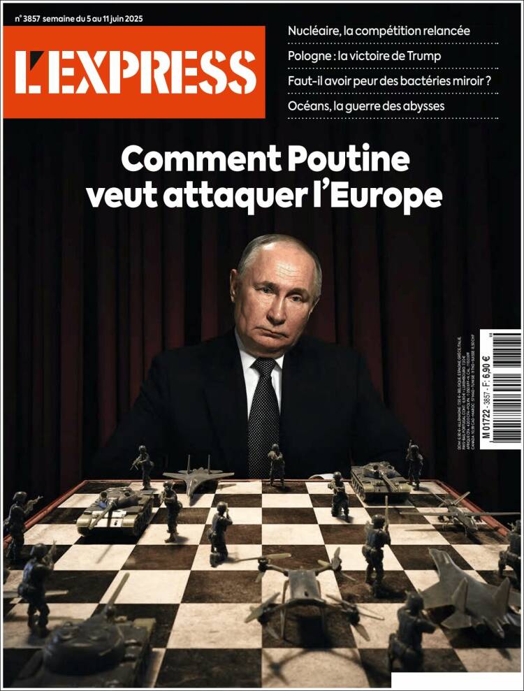 Portada de L'Express (France)