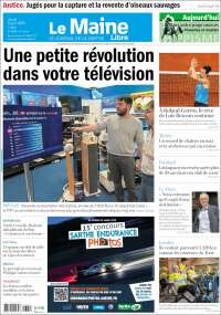 Portada de Le Maine Libre (Francia)