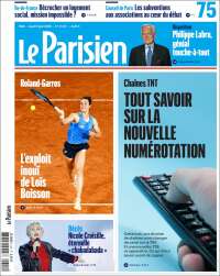 Portada de Le Parisien (France)